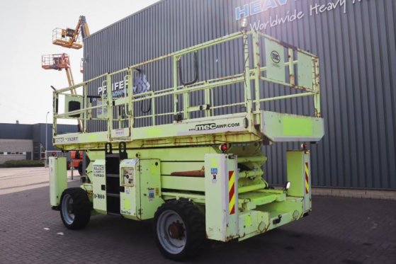 MEC 3392RT-T Diesel, 4x4 Drive, 12m Working Height, 12 MEC 3392RT-T Diesel, 4x4 Drive, 12m Working Height, 12 2015 2 Sciss...