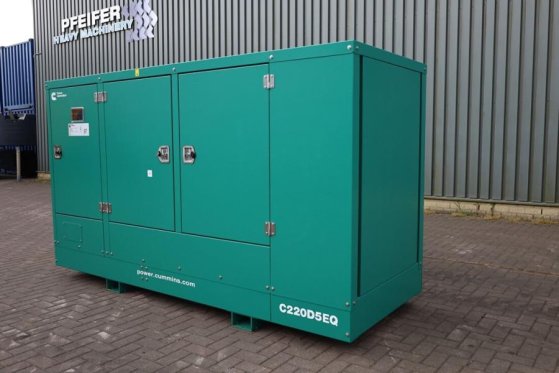 Cummins C220D5EQ Declaration of Conformity, Diesel, 220kVA C220D5EQ Declaration of Conformity, Diesel, 220kVA 2025 2 Gener...