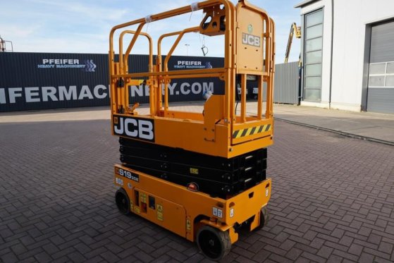 JCB S1930E Valid inspection, 8m Working Height, 230kg S1930E Valid inspection, 8m Working Height, 230kg 2022 2 Scissor Lif...