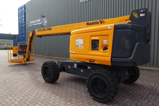 Haulotte HT16RTJ PRO Diesel, 4x4x4 Drive, 16.1m Working Hei Haulotte HT16RTJ PRO Diesel, 4x4x4 Drive, 16.1m Working Hei 20...