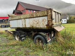 Triolift 2 akslet tipp henger