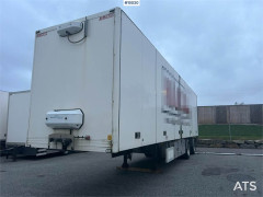 Limetec 2 axle cabinet semi w/ lift and heating