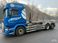 Scania R580 6x2 w/21h Multilift hook WATCH VIDEO