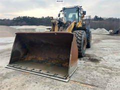 Komatsu wa480-6 wheel loader w/ joystick control, scale an