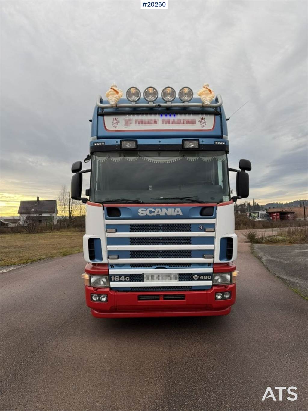 Scania 164G 480 v8 6x2 Manual transmission