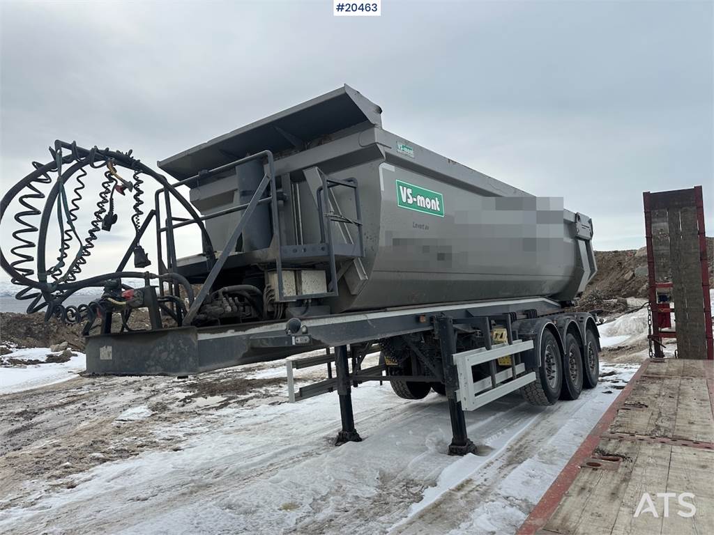 Vs-mont 3 axle tipper semi image