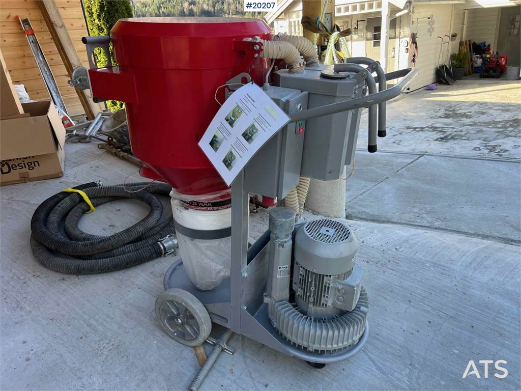 Scandust 6000 sanding vacuum 400 volts image