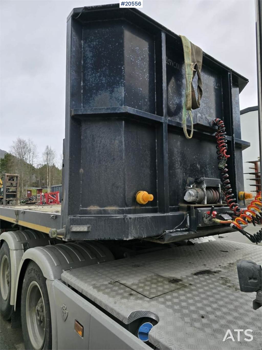 NC SM50U machine trailer.