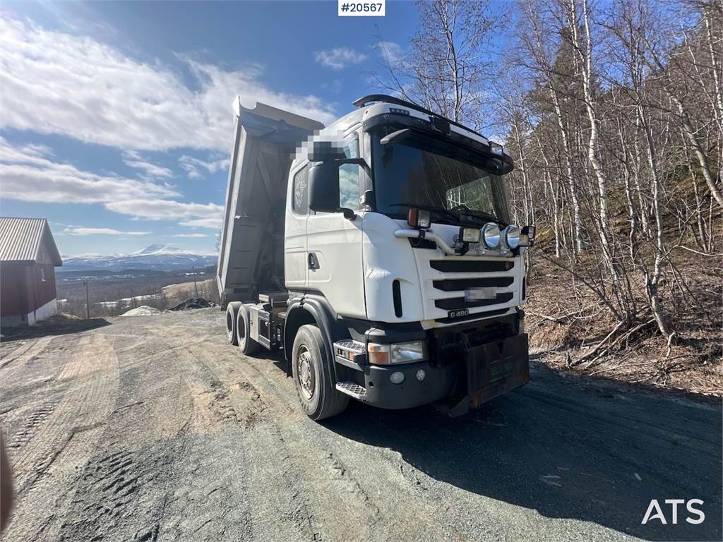 Scania G480 6x4 Snowrigged Tippertruck image