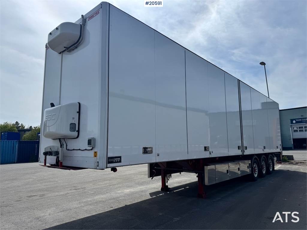 Limetec Cabinet semi-trailer w/ Booms and side opening. image