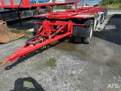 Ackermann 3 axle Container trailer. Repair object
