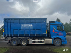 Mercedes-Benz Actros 6x2 hook truck w/ Hyva hook