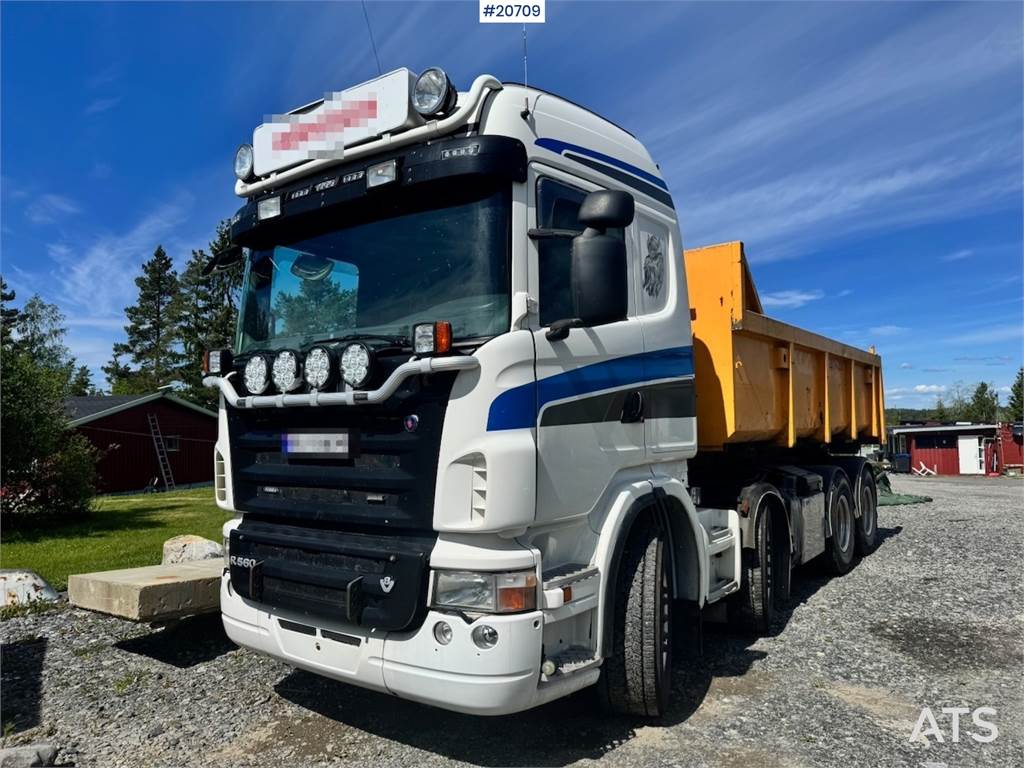 Scania R560 Snow rigged Hook truck. 2 + 2. image