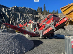 Sandvik QH332 cone crusher w/ return belt