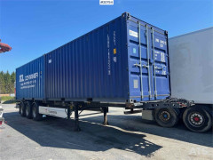 Krone sd 3 axle container semi