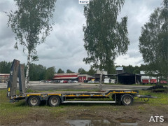 NC engineering Machine trailer w/ hydraulic driving b