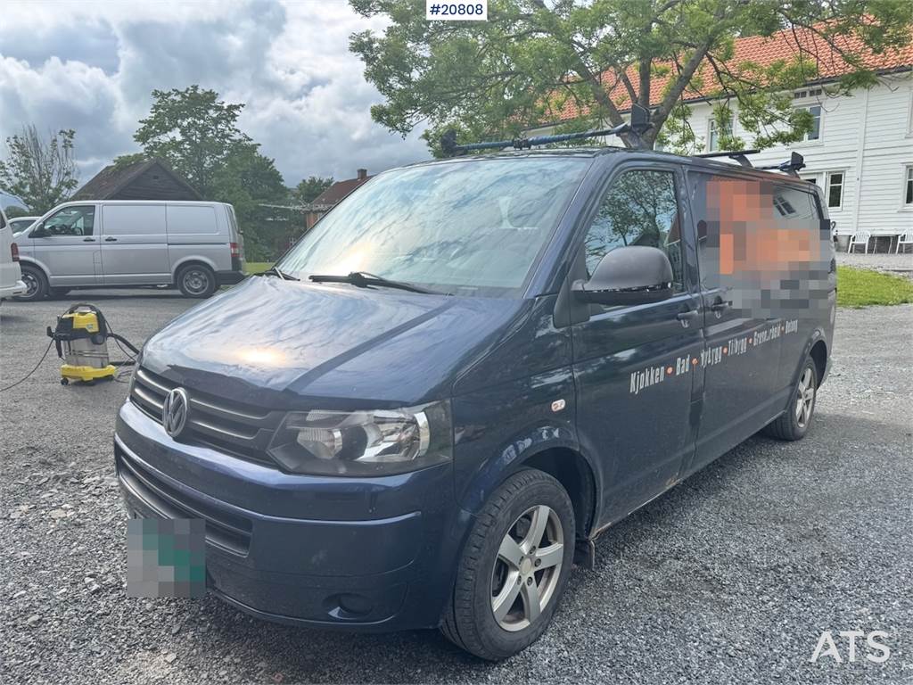 Volkswagen Transporter 4x4. Broken Clutch. image