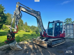 Takeuchi TB290-2 Crawler Excavator w/ Rototilt, 3 Buckets a