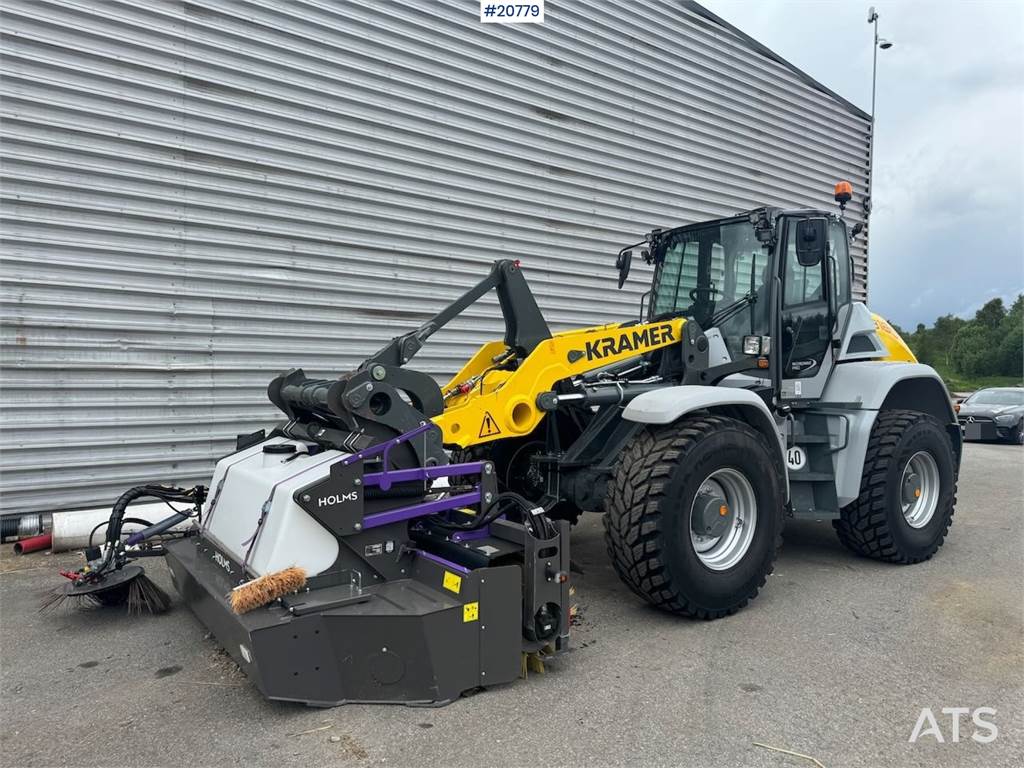 Kramer 8180 Wheel loader w/ grapple image