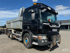 Scania P420 – Tipper Truck with Snow Plow Setup and Under