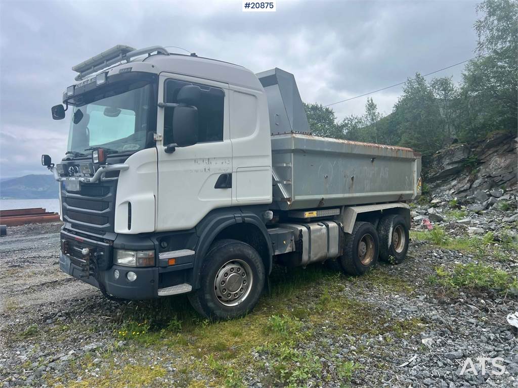 Scania R560 6x4 Plow rigged tipper truck Repair object image