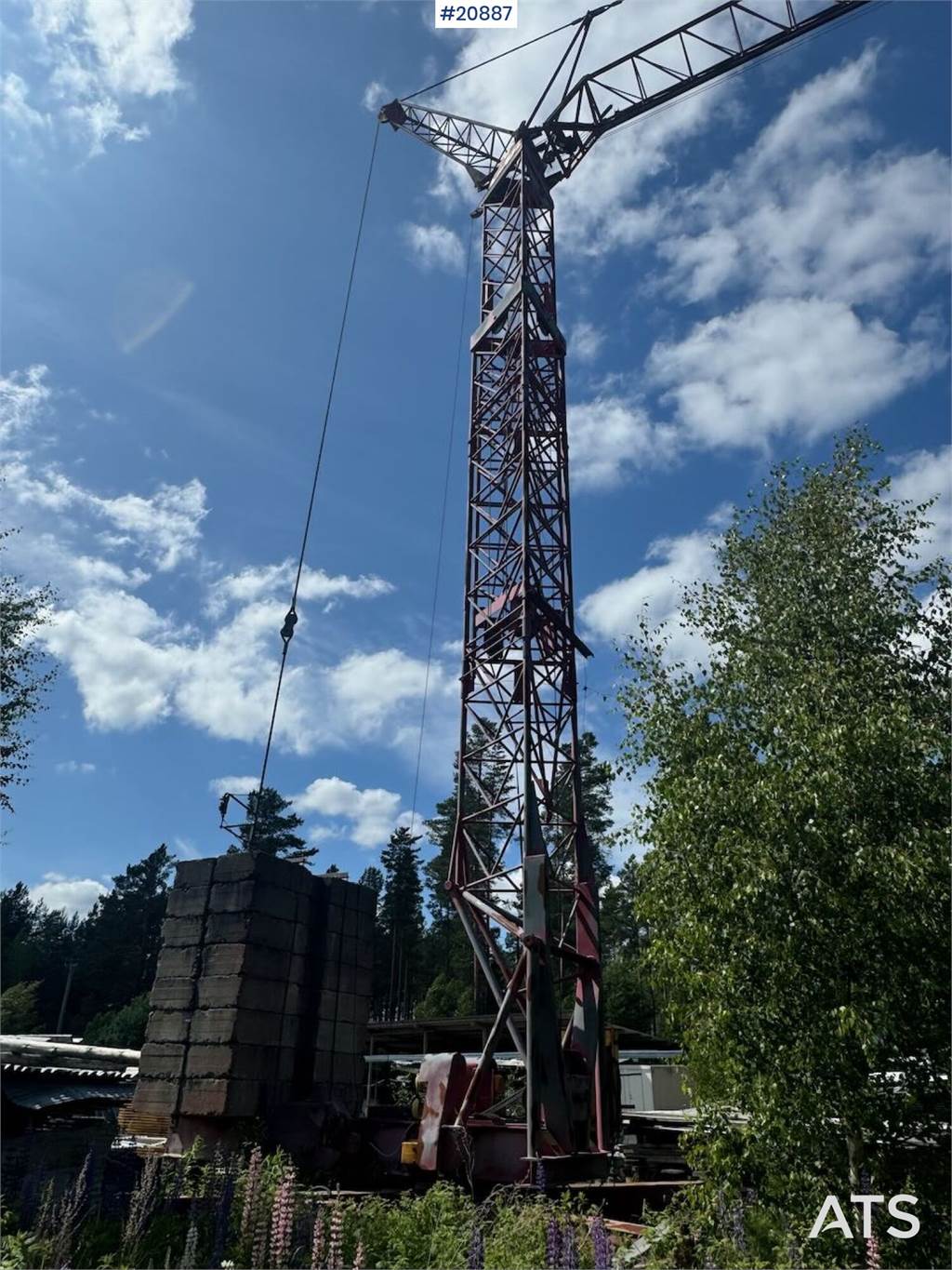 Krøll K35E Tårnkran