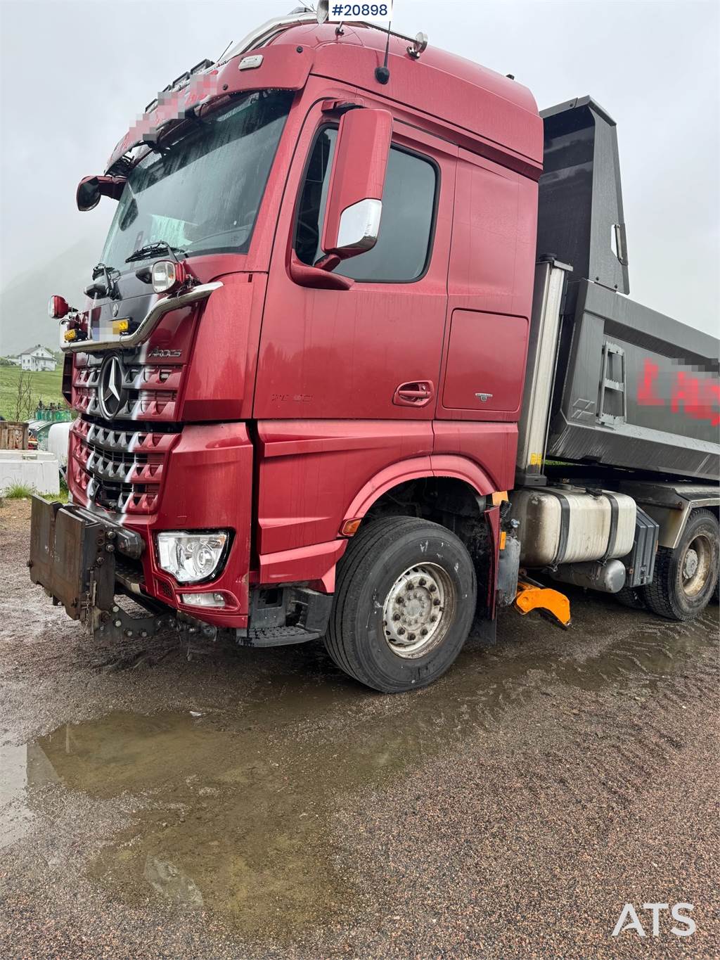 Mercedes-Benz Arocs 2858 6x4 komplett brøyterigget m/underliggen