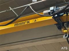 Munck Overhead Crane – 2.5 Ton / 18 m Span / Remot