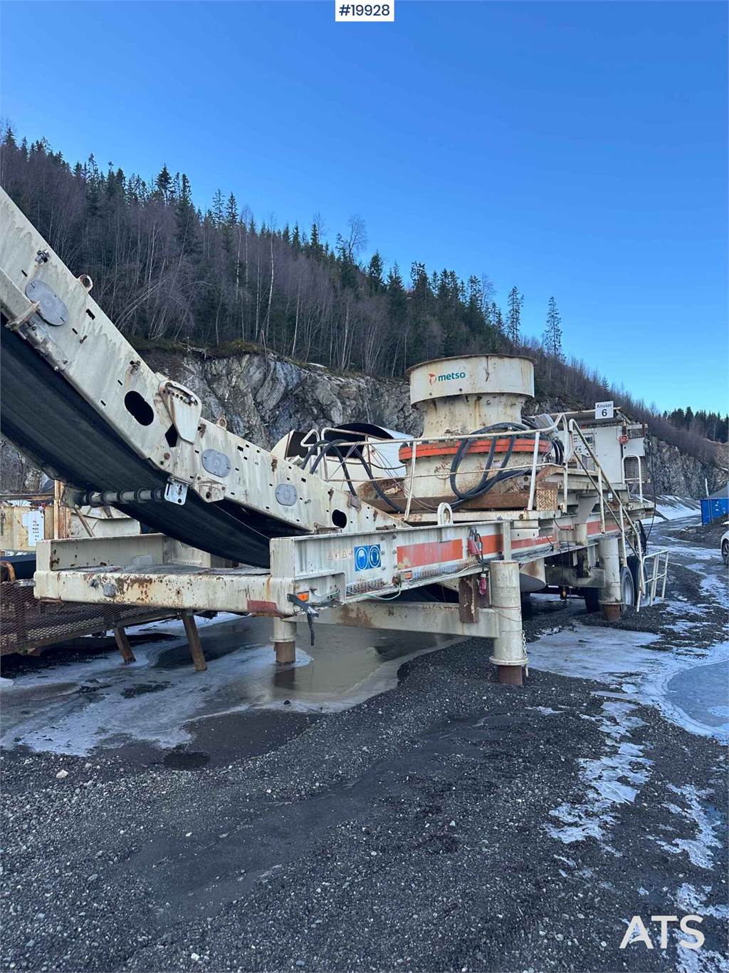 Metso Nordberg NW 550 GP crusher