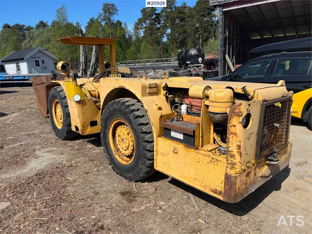 Vagner ST-2B Tunnel loader w/ bucket. WATCH VIDEO image