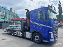 Volvo FH540 6x2 Crane truck w/ 32 t/m HMF crane.