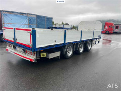 Konar 3 axle plank trailer w/ foldable side doors