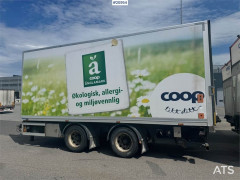 HFR 2 Axle Box Trailer w/ fridge/freezer.