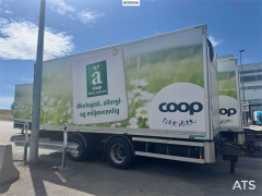 HFR 2 Axle Box Trailer w/ fridge/freezer.