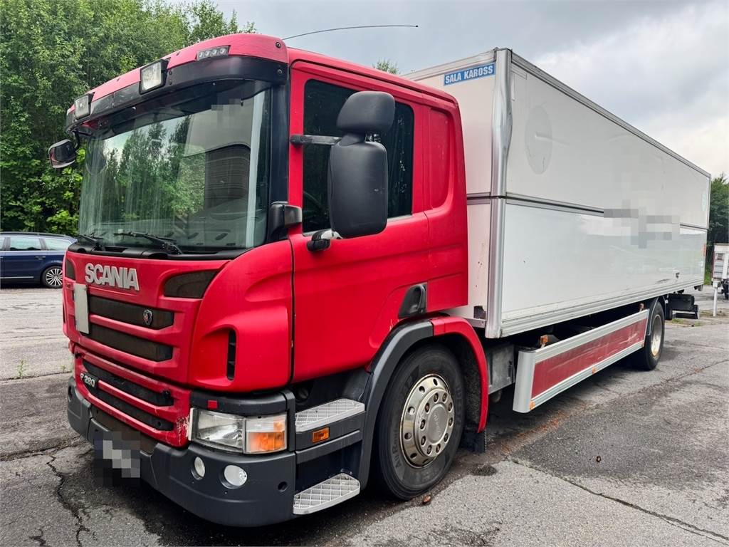 Scania P280 4x2 Box truck. image