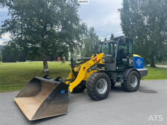 Wacker Neuson RL70 Wheel Loader w/ Bucket and Pallet Forks.