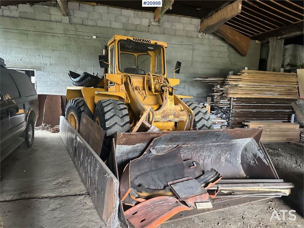 Hanomag 44C wheel loader w/ bucket. REP.OBJECT image