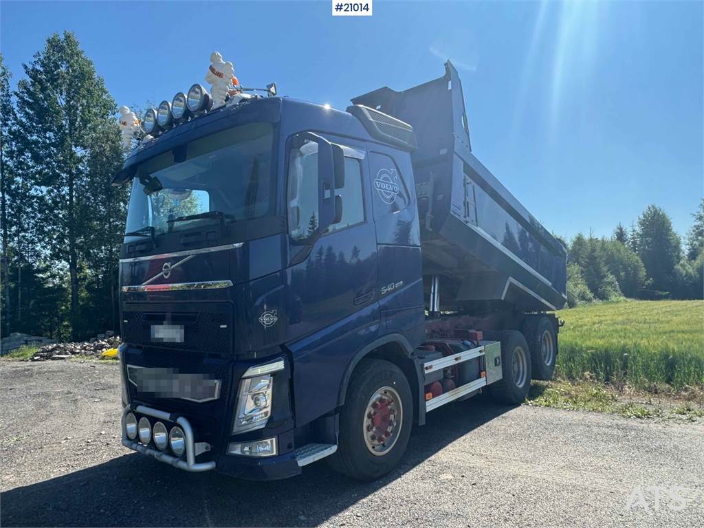 Volvo FH 540 6x4 tipper truck. Recently painted. image