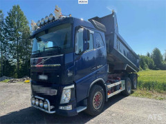 Volvo FH 540 6x4 tipper truck. Recently painted.