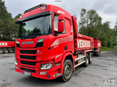 Scania R650 6x4 Tipper Truck.