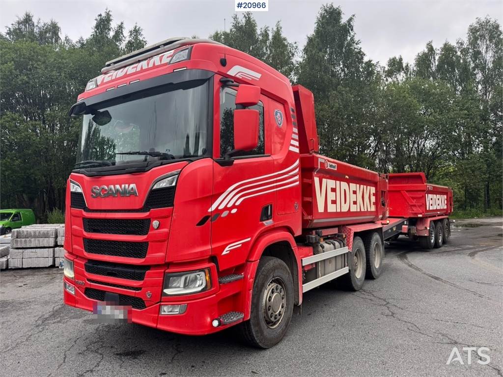 Scania R650 6x4 Tipper Truck. image