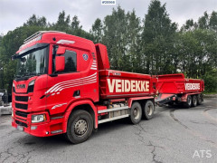 Scania R650 6x4 Tipper Truck.