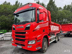 Scania R650 6x4 Tipper Truck.