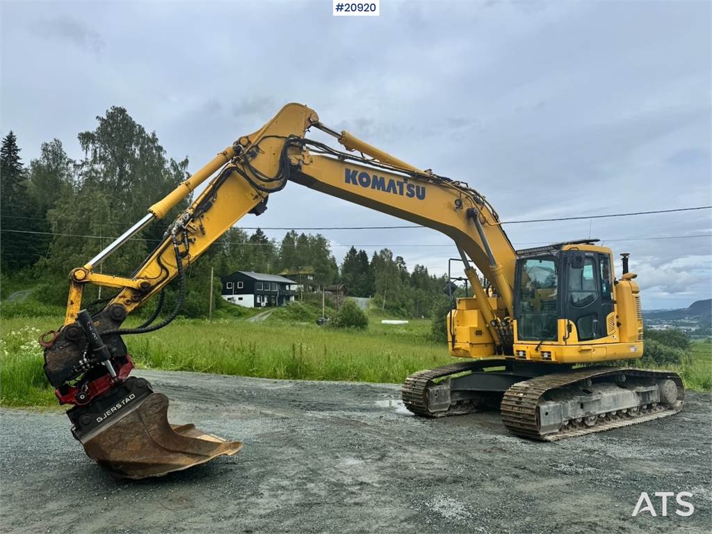 Komatsu PC228USLC-11 Crawler excavator w/ GPS, Rototilt an image