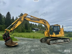 Komatsu PC228USLC-11 Crawler excavator w/ GPS, Rototilt an