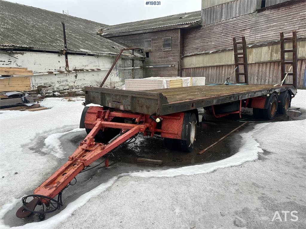 Ohna Maur 260 3 axle machine trailer w/ good tires image