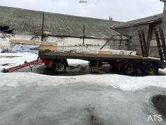 Ohna Maur 260 3 axle machine trailer w/ good tires