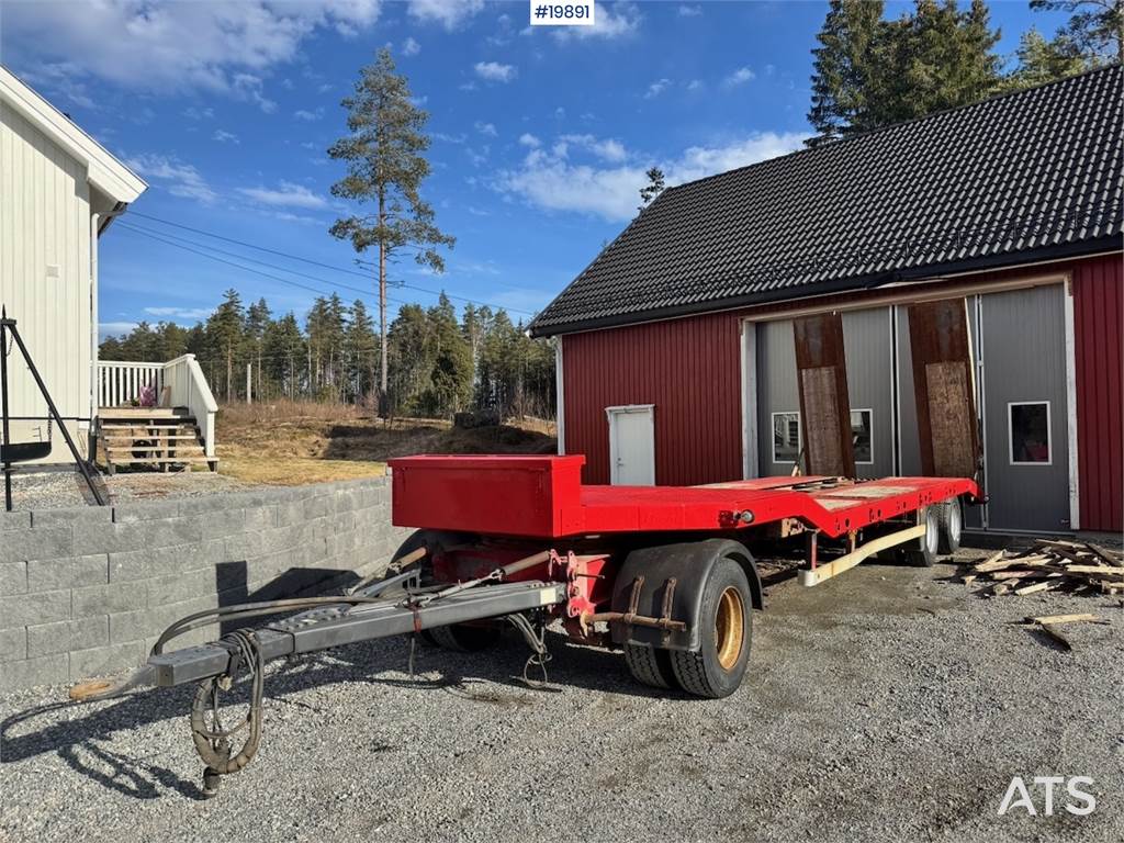 Damm Machine Trailer w/ Hydraulic bridges. image
