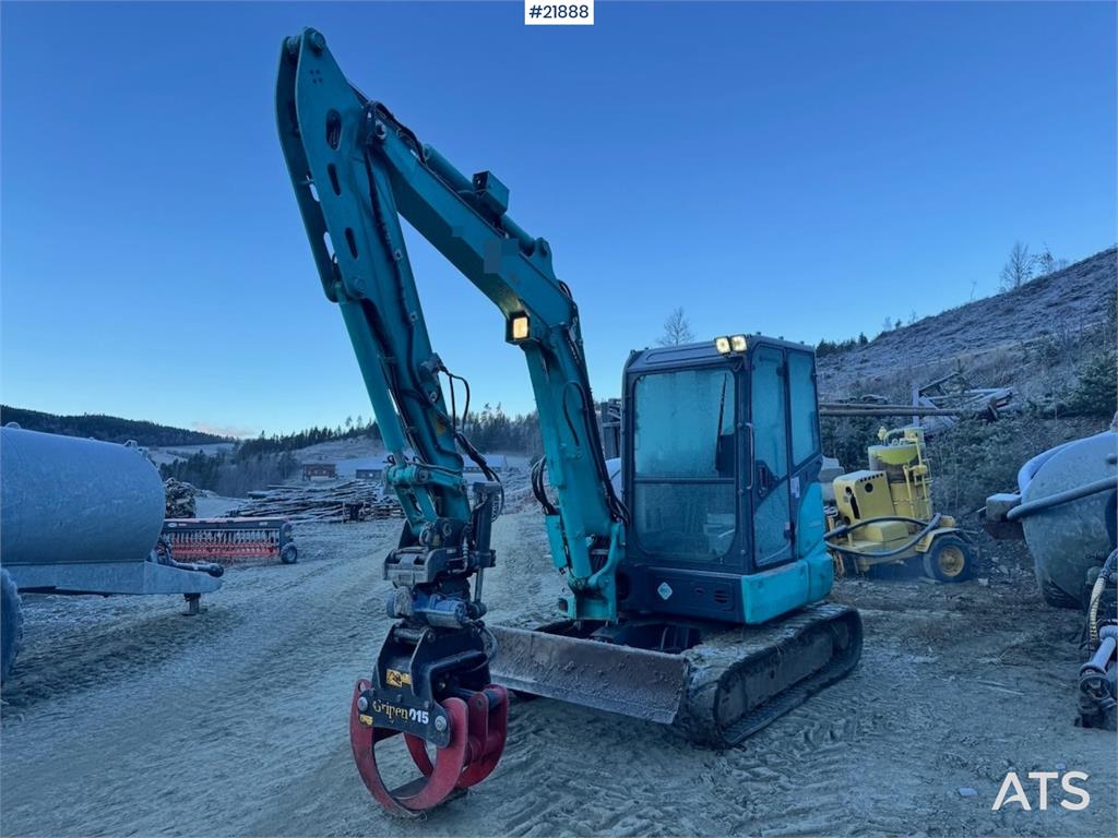 Kobelco SK55SRX-6 with Rototilt and 3 buckets. 2330 hours! 2018 21888