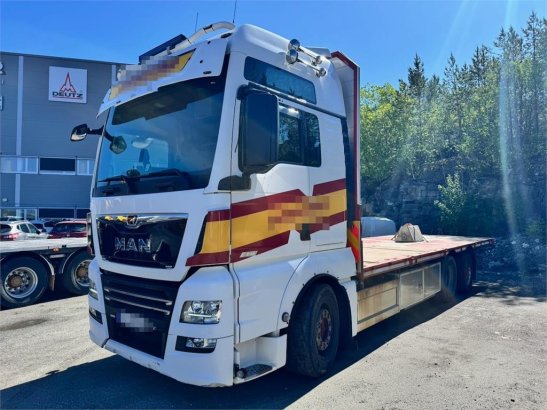 MAN TGX 580 Flatbed truck. TGX 580 Flatbed truck. 2019 2 image 16
